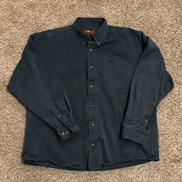 Bob Timberlake Other - Men's Button-Down Shirt in Deep Green Bob Timberlake 100% Cotton XL